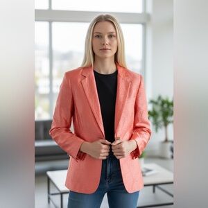 Talbots Silk Blazer Size 4 Like New